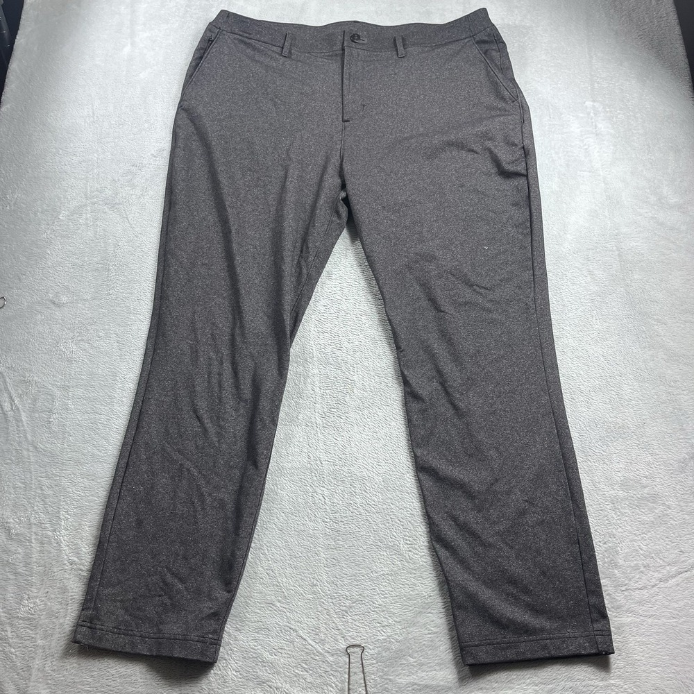 Public Rec Men 42x32 Gray Gamechanger Pants Nylon Performance Golf Chino Stretch